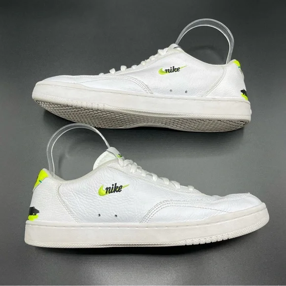 Nike Court Vintage White Volt - Picture 5 of 11